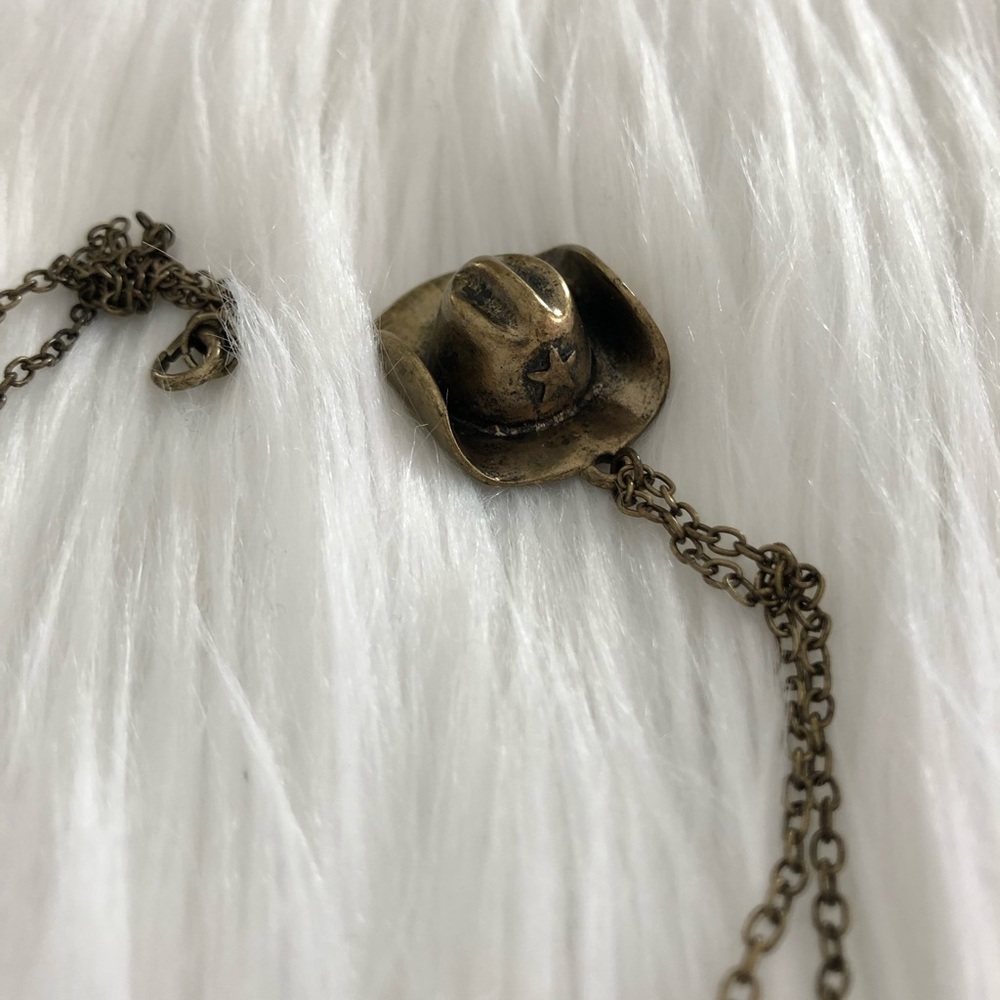 Cowboy Hat Necklace